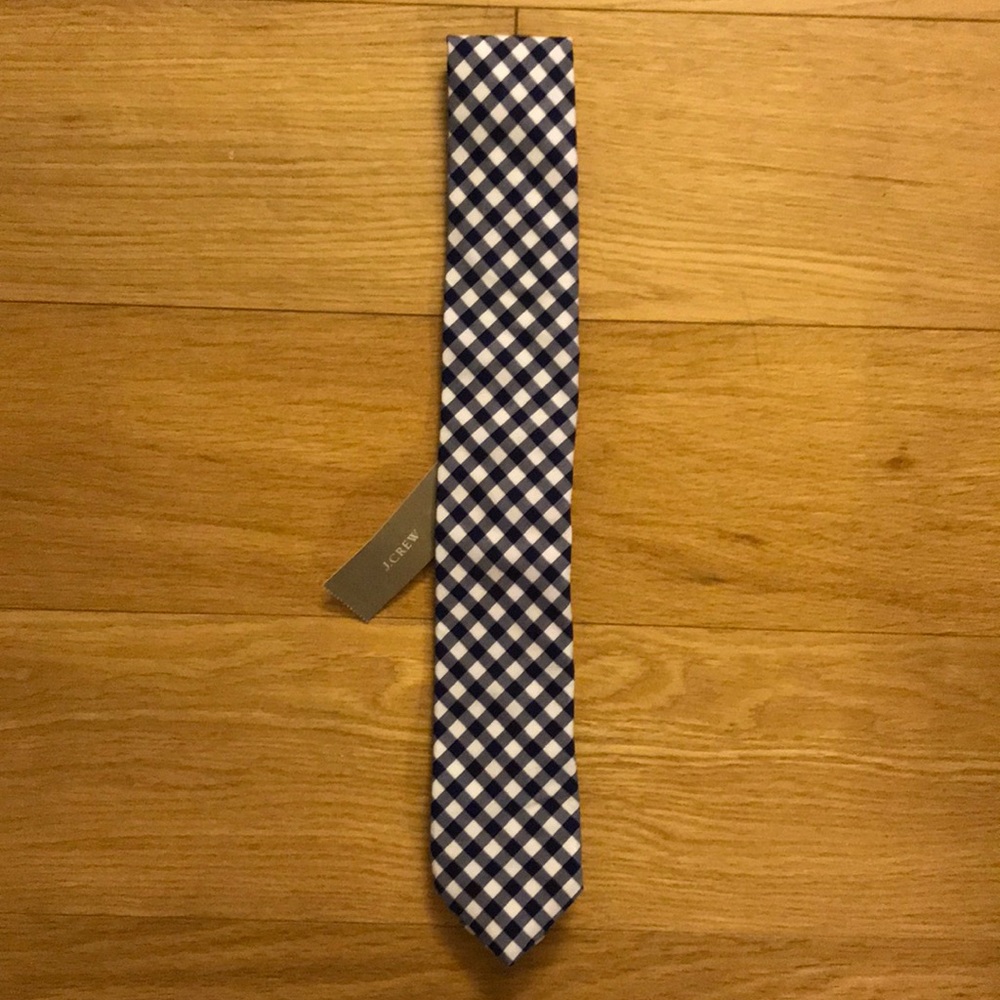 Jcrew Gingham Tie
